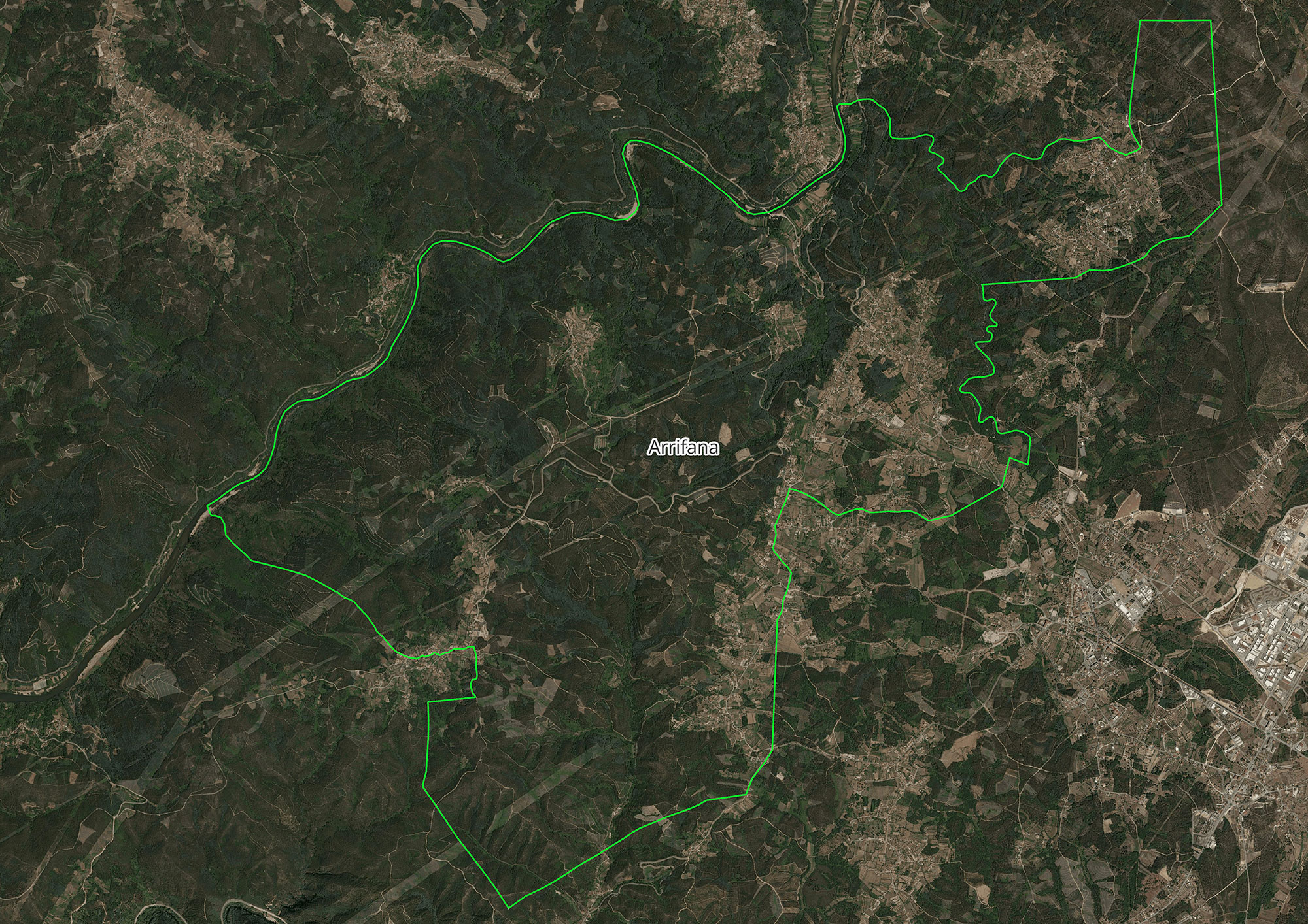 ZIF-Arrifana-mapa